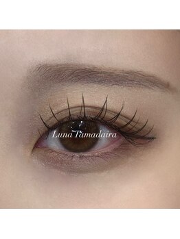 ネイルアンドまつ毛エクステ ルーナ イオン多摩平の森店/マツエク フラットラッシュ