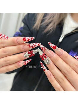 クイーンズビューティーサロン 新宿本店(Queen's beauty salon)/チップ長さ出し10本やり放題