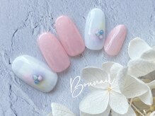 ネイルアンドアイラッシュ ボネール 銀座店(lash Bounail)/ワンカラー　パステルカラー