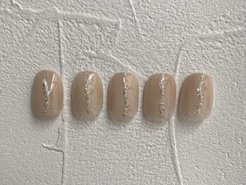 ピース(PEACE)/シンプルネイル きれいめネイル