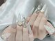 アミナ(Amina)の写真/肌の色がきれいに見えるベースカラーは好感度UP間違いなし◎誰からも好かれる可愛いお爪に仕上げます★