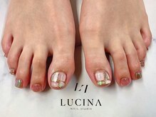 ネイルスタジオ ルキナ(LUCINA)/T-135 マグネットフットネイル