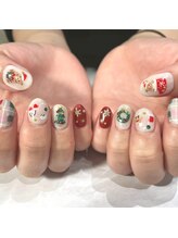 ミヤビネイル(miyabi nail)/クリスマスネイル