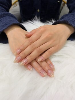 ラメグラデーション