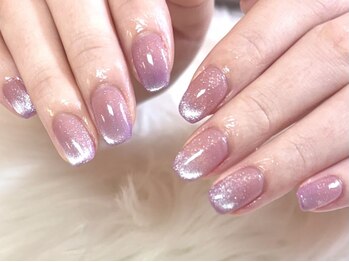ローズラッシュ(Rose Lash)の写真/【マグネット・ワンカラー￥6500→5500】似合わせカラーをご提案◎自爪を労わるケアで褒められ美フォルム★