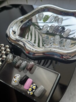 エトワール(ETOILE)の写真/トレンドのenoiも選べる定額コース♪初めての方も迷わず理想のニュアンスネイルを楽しめます◎
