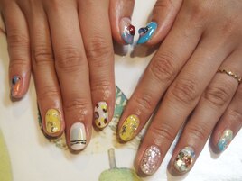 ～カジュアルショートネイル～