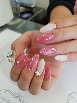 ネイルズ ビー 南昭和町本店(Nail's be)/フラワーネイル