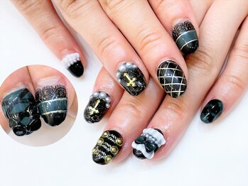 ネイルコレクション ピンク(Nail Collection Pink)/スカルプ放題☆3Dフリル＆リボン