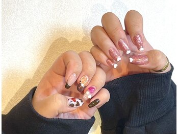 アイユー 千葉(iu.)/ハートなバレンタインネイル