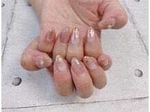 ネイル ビューティーマジック 葛西本店/ぷっくりフラワーネイル