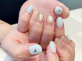 さりげなハートネイル