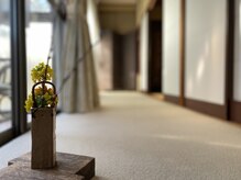 源池養生院の雰囲気（入口の廊下です）