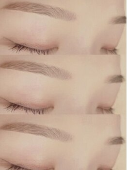 アイブロウメニューがあるサロン