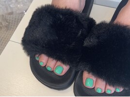 サンダル映え◎フットワンカラー