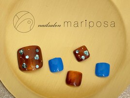 【Foot】フットネイル春