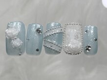 ネイルメゾン 渋谷店(NAIL MAISON)/ボーダーチェーンバラ¥9000