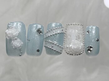 ネイルメゾン 渋谷店(NAIL MAISON)/ボーダーチェーンバラ¥9000