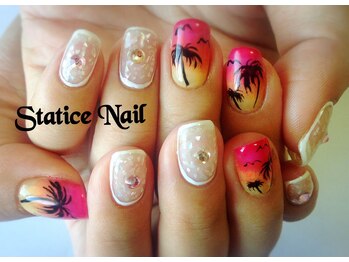 スターチス ネイル(Statice Nail)/フリーオーダーゴージャス