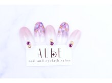 オーブ(AUBE)/2月マンスリーネイル10800円