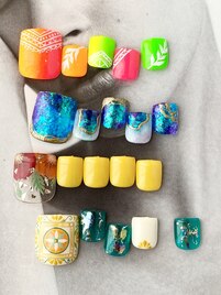 フットアートサンプル