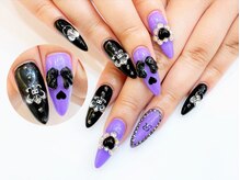 ネイルコレクション ピンク(Nail Collection Pink)/スカルプ放題☆羽・百合の紋章