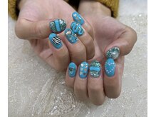 ネイルサロン ドレリッチ 心斎橋店(drerich)/ぽこぽこデザイン