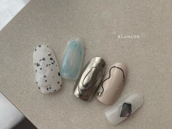 ブランロール 中目黒店(Blanl'or)/個性派ニュアンスネイル