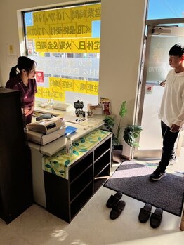 理楽館/お客様ご入店