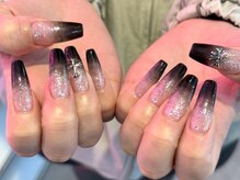 ワイワイ(yy)/カラーグラデーションネイル