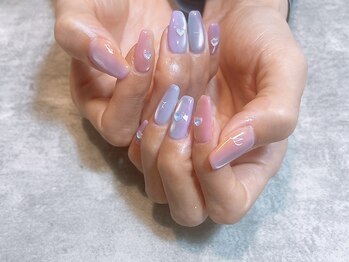 クロトネイル(clotho nail)の写真/シンプルの中にもフォルムやケアにこだわり、遊び心をプラス♪他店とはひと味違う《定額デザイン》が豊富♪