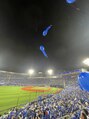メディカルスパ みなとみらい鍼灸院 ベイスターズ観戦とビールを飲みに横浜スタジアムによく行きます