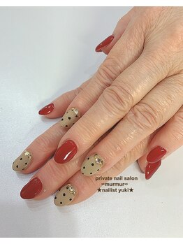 プライベート ネイルサロン マーマ(murmur)/ドットネイル