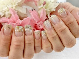 立和名/キラキラネイル