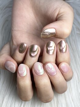 インプレス 鶴見店(Impress)/ミラーネイル