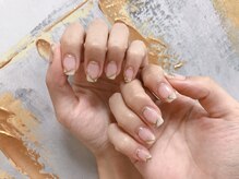 モグネイル(Mogunail)/おしゃれクリアネイル　夏ネイル