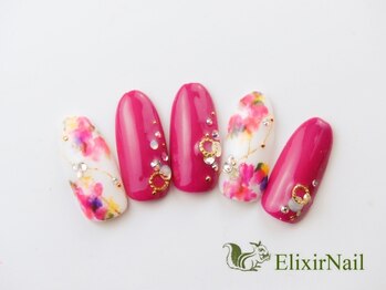 エリクサーネイル 神田(Elixir Nail)/やり放題/クーポン使用