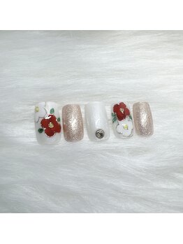 フリージア バイ レ ヴィエリス(Freesia. by Re'VIELISS)/【ayaka専用】お正月/冬ネイル