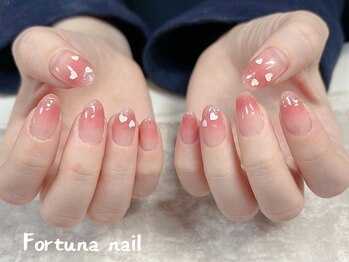 フォルトゥーナ 神田(Fortuna)/バレンタインハートネイル