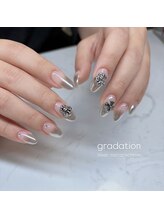 エンズネイル(O’s nail)/ミラーグラデーション