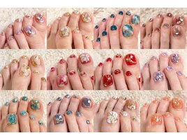そろそろフットネイルの季節☆