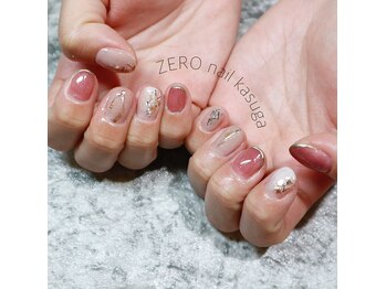 ヘアーゼロネイル(HAIR ZERO nail)/くすみピンク