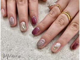 秋色☆ボルドーニュアンス