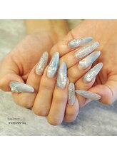 トゥデイム(TODAY'm)/夏ネイル