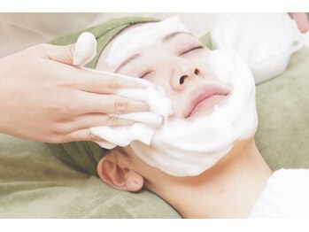 美しぐれ 溝の口店/フェイシャルメニューの流れ