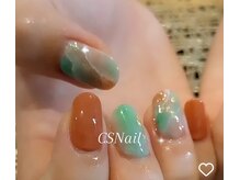 シーエスネイル 元住吉店(CS NAIL)/お客様オーダーネイル♪