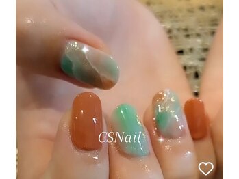 シーエスネイル 元住吉店(CS NAIL)/お客様オーダーネイル♪