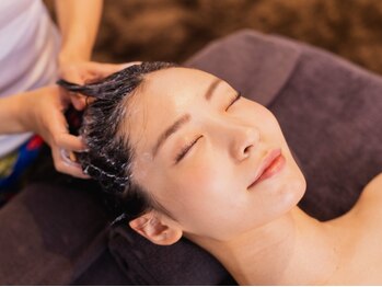 オリーブスパ 西中洲店(OLIVE SPA)の写真/出張や旅行中の休憩に♪ドライヘッドスパ/クリームヘッドスパの2種類から選べる！頭痛や眼精疲労解消にも◎