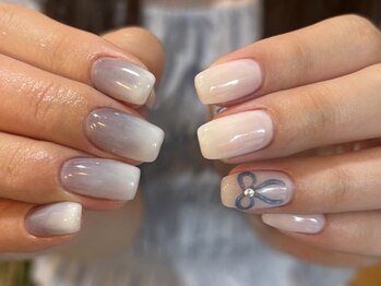 サトリネイルルーム 西宮北口(satori nail room)/リボン＊