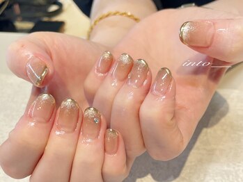 ネイルサロン イントゥ(into_)/ミラーフレンチ マグネット